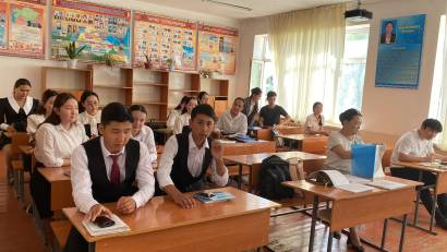 1-11сынып жетекшілері “Қауіпсіз қоғам” тақырыбында сынып сағаттары мен “Қауіпсіздік” сабақтарын өткізді.