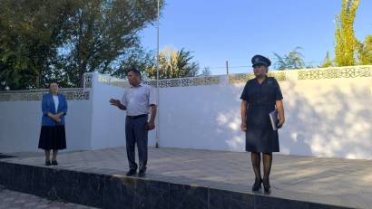 Ш. Қалдаяқов атындағы мектеп гимназия КММ- де  5-7-СЫНЫП ОҚУШЫЛАРЫМЕН ЖИНАЛЫС 