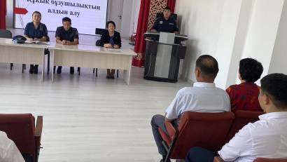 Кәмелеттік жасқа толмаған жасөспірімдер арасында “ҚҰҚЫҚБҰЗУШЫЛЫҚТЫҢ АЛДЫН-АЛУ ЖӘНЕ БОЛДЫРМАУ” ЖИЫНЫ ӨТТІ
