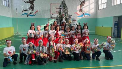 “Қош келдің,Жаңа жыл” тақырыбында мерекелік іс-шаралар аталып өткізілді.