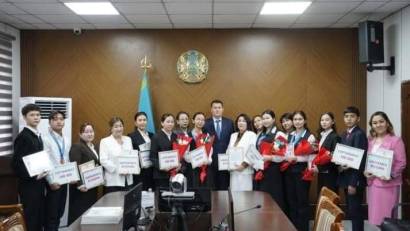  -Ауыл олимпиадасының республикалық кезеңінің жеңімпаздары